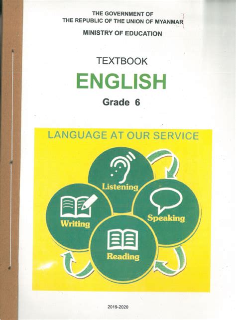 More lessons will be added as they become available. . Grade 6 english textbook myanmar